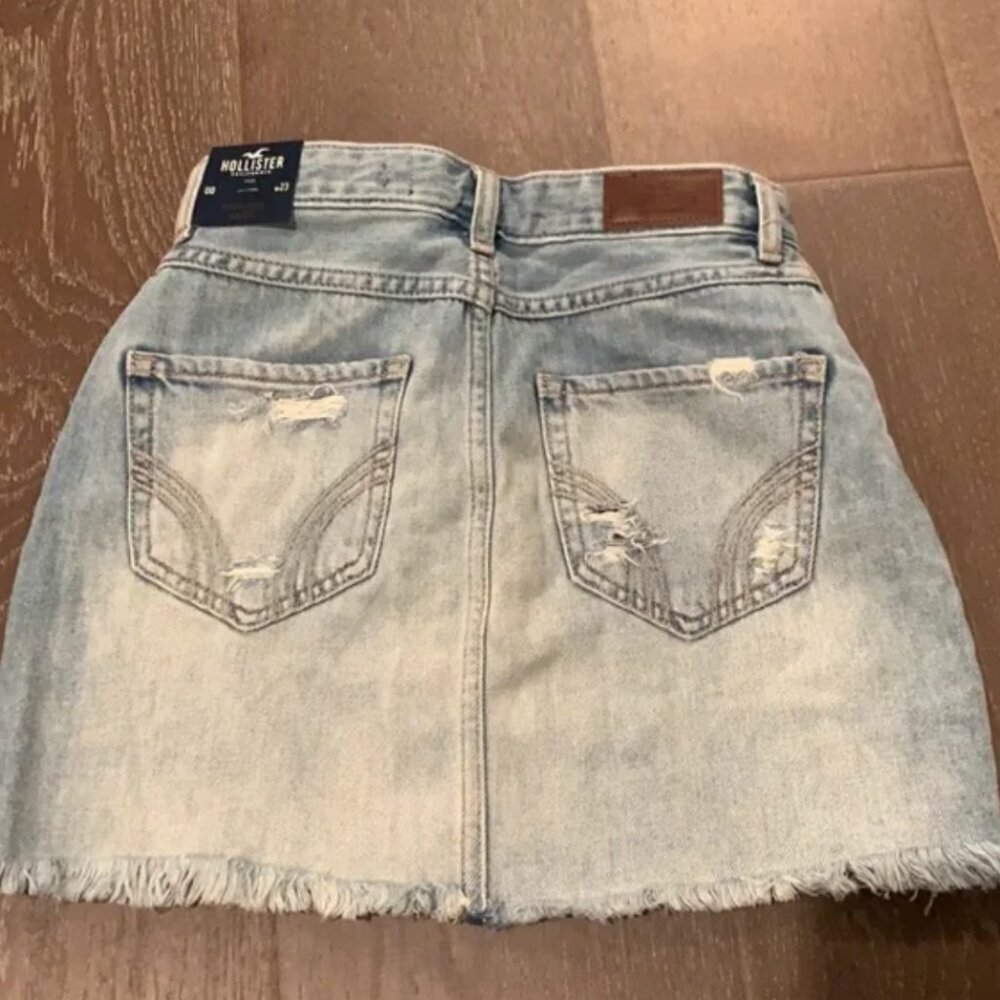 Hollister 00 Denim Mini Skirt - Picture 2 of 2